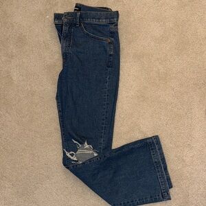 Women’s Express High Rise Flare Blue Jeans